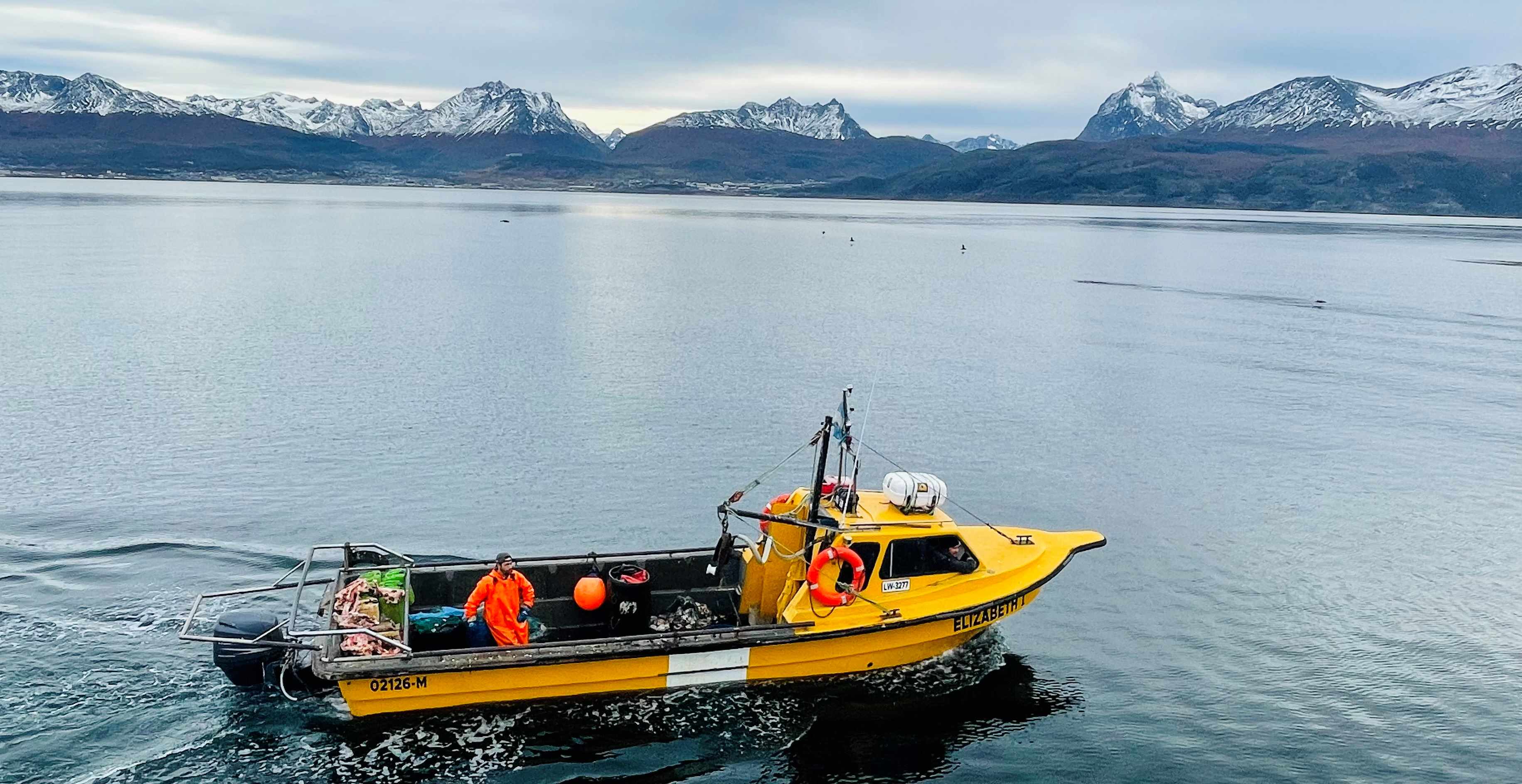 Best Time To visit Argentina: Ushuaia Fisherman on Boat